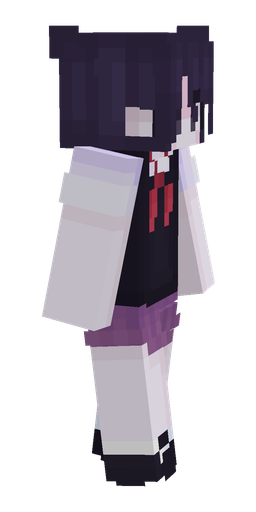 Pink skin: body, right side render
