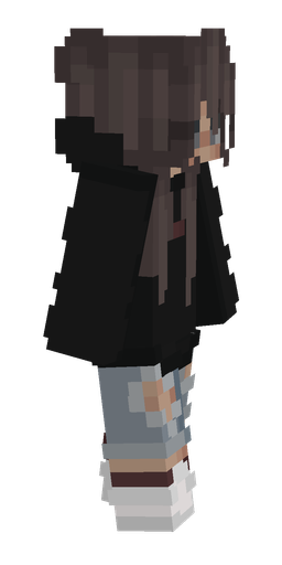 Black skin: body, right side render