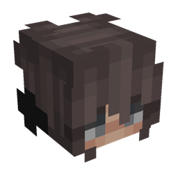 Black skin: head render