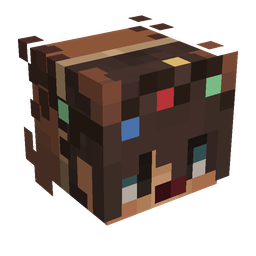 Brown skin: head render