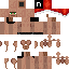 Classic skin: raw texture render