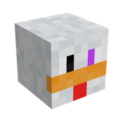Blue skin: head render