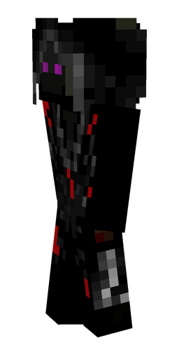 Black skin: body, left side render