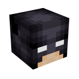 Black skin: head render