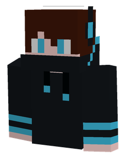 Black skin: bust render