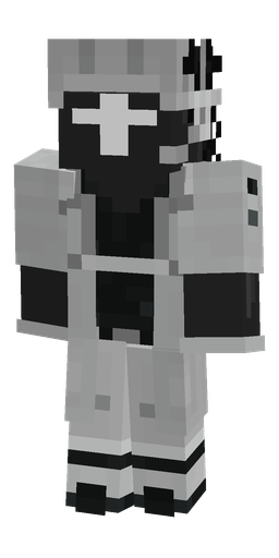 Black skin: body, front render