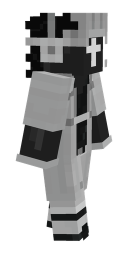 Black skin: body, right side render