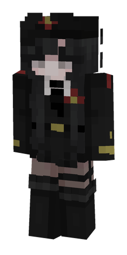 Black skin: body, front render