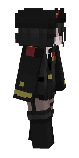 Black skin: body, right side render