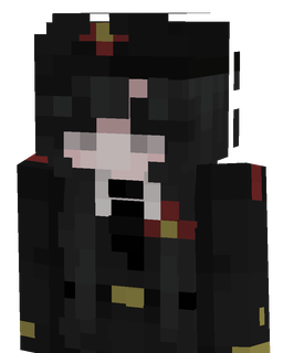 Black skin: bust render