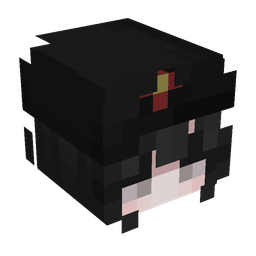 Black skin: head render