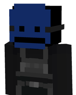Black skin: bust render