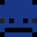 Black skin: face render