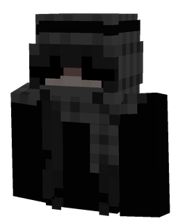 Black skin: bust render
