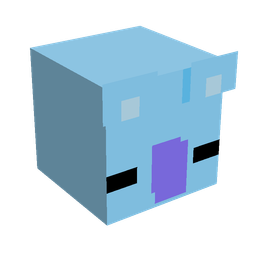 Blue skin: head render