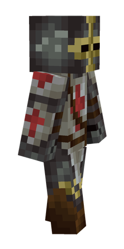 Black skin: body, right side render