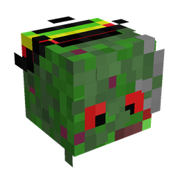 Blue skin: head render