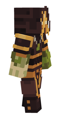 Black skin: body, right side render