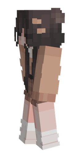 Black skin: body, left side render