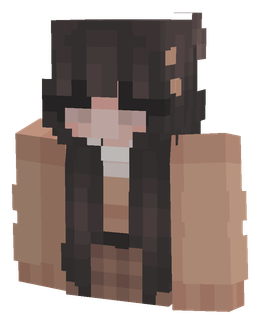Black skin: bust render