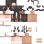 Black skin: raw texture render