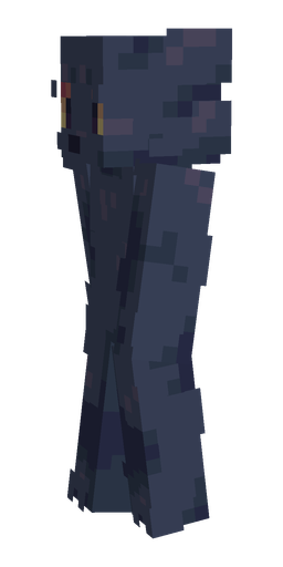 Blue skin: body, left side render