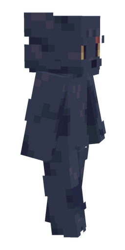 Blue skin: body, right side render