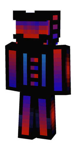 Black skin: body, front render