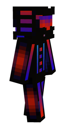Black skin: body, right side render