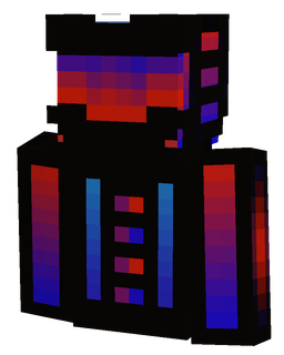 Black skin: bust render