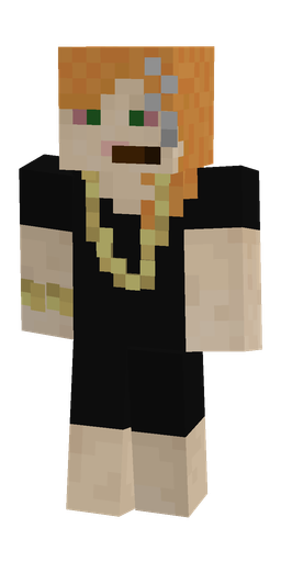 Black skin: body, front render