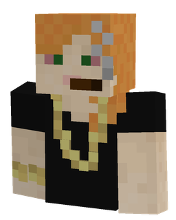 Black skin: bust render