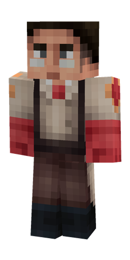 Black skin: body, front render