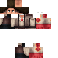 Black skin: raw texture render