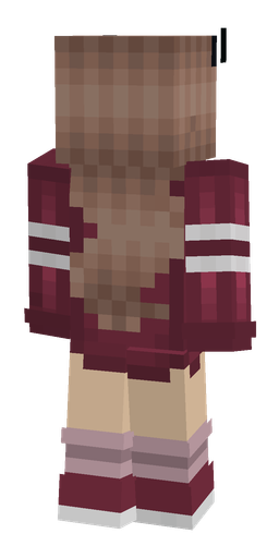 Orange skin: body, back render