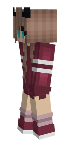 Orange skin: body, left side render