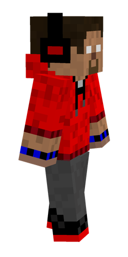 Black skin: body, right side render