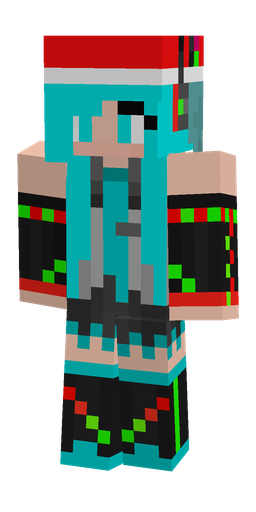 Black skin: body, front render