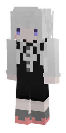 Black skin: body, front render