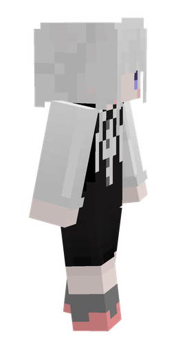 Black skin: body, right side render