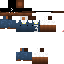 Blue skin: raw texture render