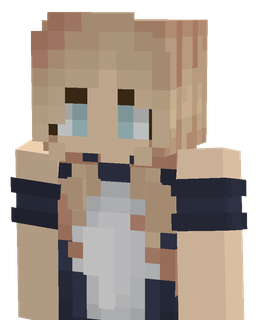 Blue skin: bust render