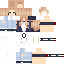 Blue skin: raw texture render