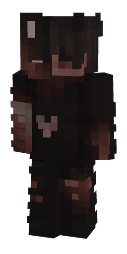 Black skin: body, front render