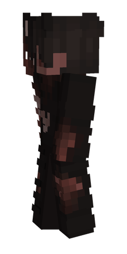 Black skin: body, left side render