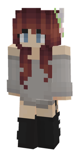 Black skin: body, front render