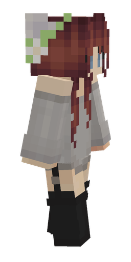 Black skin: body, right side render