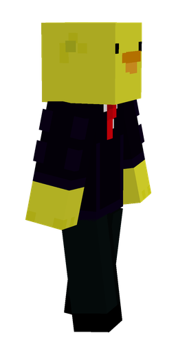 Black skin: body, right side render