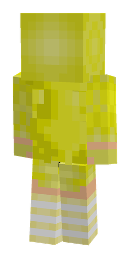 Brown skin: body, back render