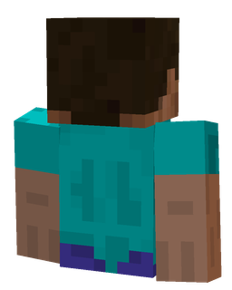 Blue skin: bust render